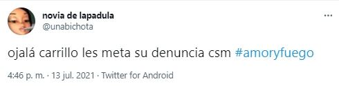 Usuarios critican a Rodrigo González por falso ampay a André Carrillo