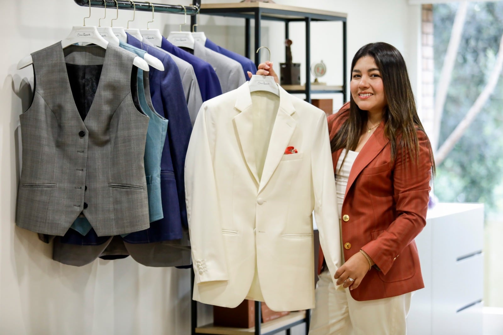 Sue hizo ocho colecciones para la marca Barrington. Foto: Lenin Tadeo.