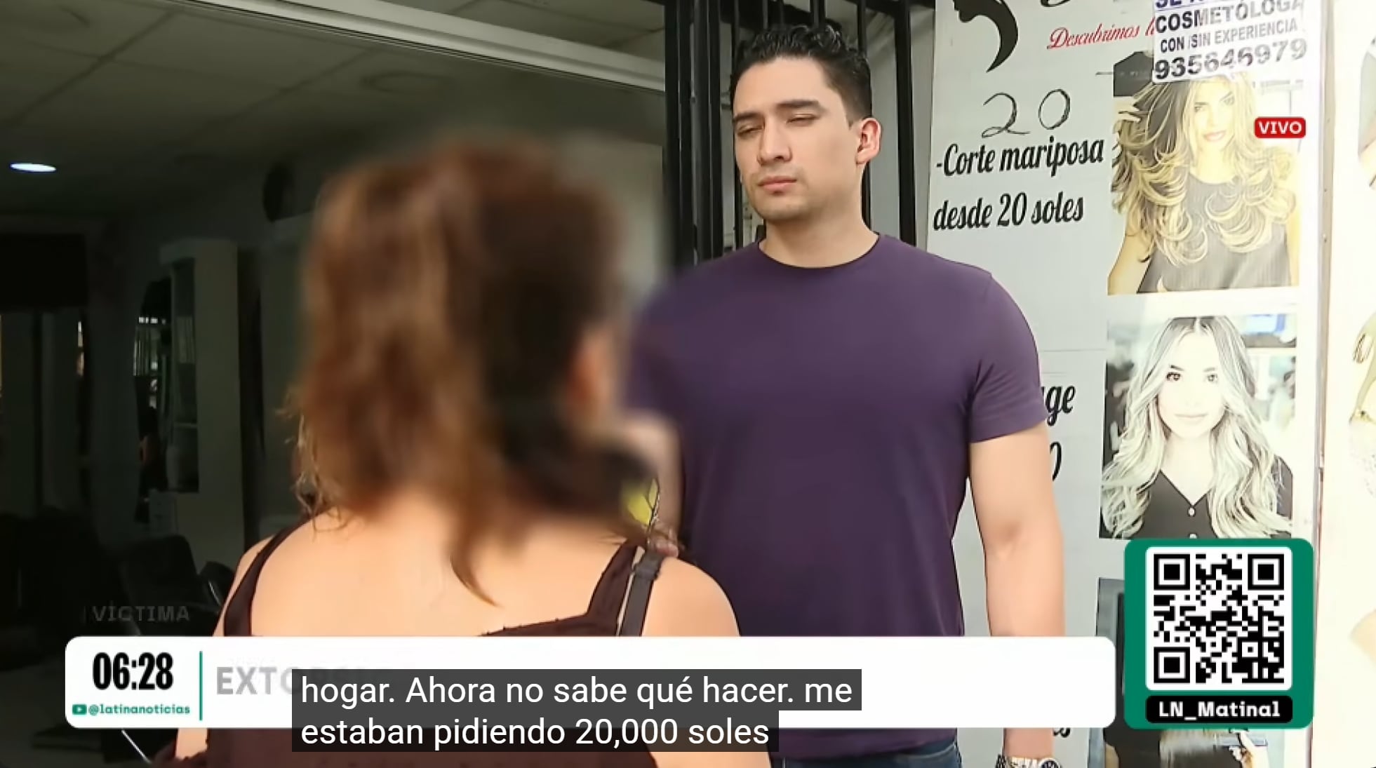 La empresaria teme por su vida y la de sus familiares