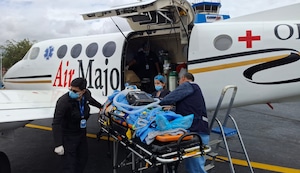 Su misión es salvar vidas: Más de 70 traslados aeromédicos realizó Saludpol para ayudar a sus beneficiarios.