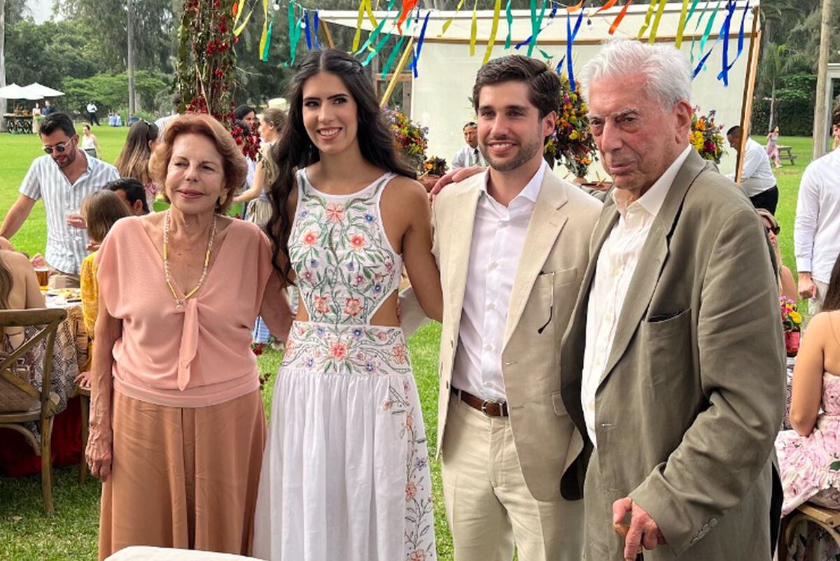 Preboda de la nieta de Mario Vargas Llosa