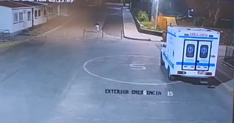 Cámara de seguridad captó la ruta de fuga que tuvo la interna.