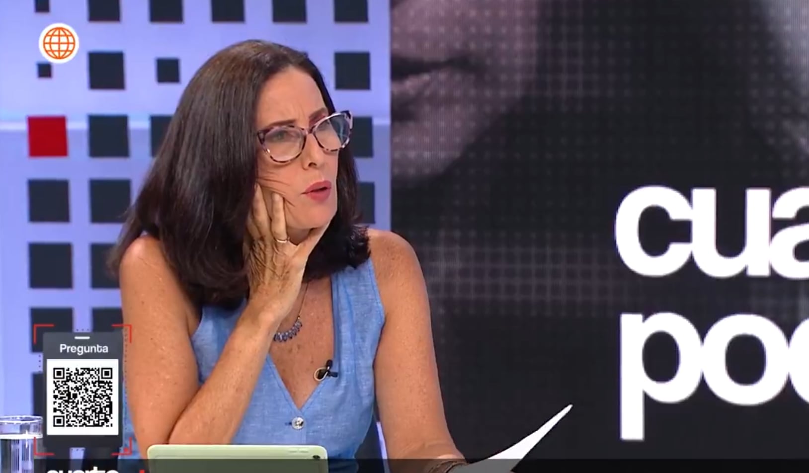 Sol Carreño increpa al ministro