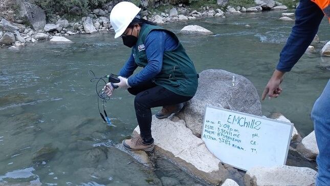 ANA realiza la atención de emergencia ambiental por derrame de concentrado de zinc. Foto: Midagri