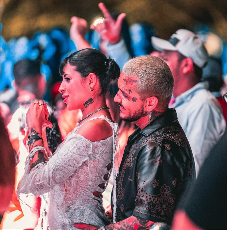 Nodal se ha dejado ver con Cazzu en varias ocasiones (Foto: Julietakazzu / Twitter)