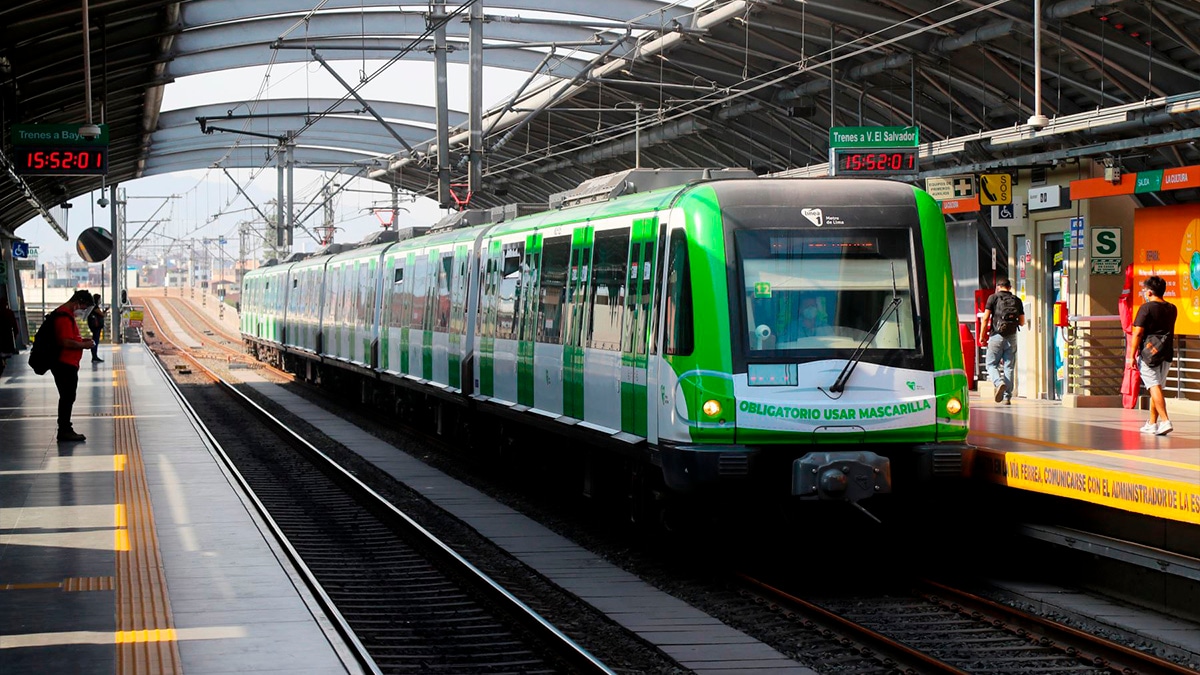 Tres estaciones de la Línea 1 del Metro de Lima cerrada | Foto: Andina
