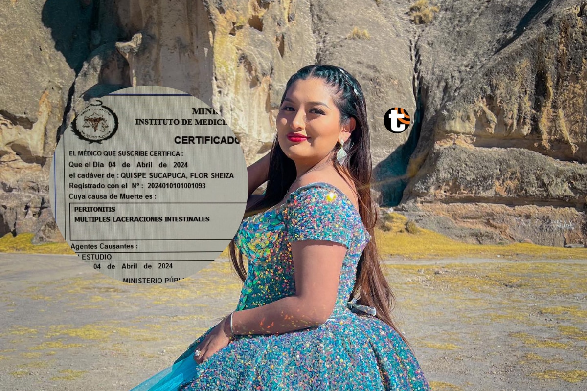 Una peritonitis y múltiples laceraciones intestinales es la cusa oficial de la muerte de la Muñequita Milly.