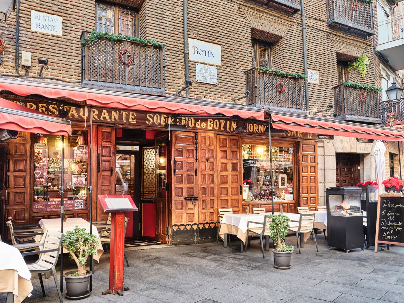 Casa Botín es el restaurante en funcionamiento más antiguo del planeta. Foto: Internet.