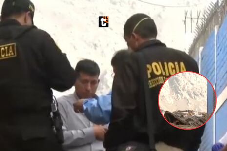 Macabro hallazgo en Comas: encuentran cadáver quemado y con impactos de bala en un descampado