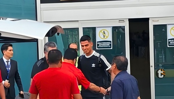 Luis Ramos llegó a Lima para concentrar con Perú ( Video: Canal N)