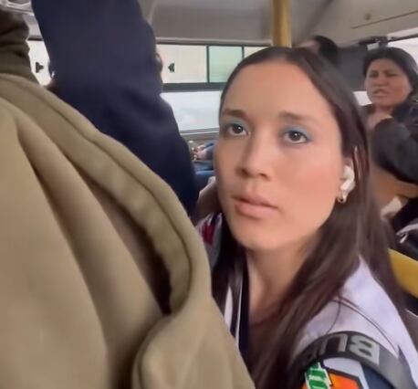 Alejandra Argumedo, la racista del Metropolitano