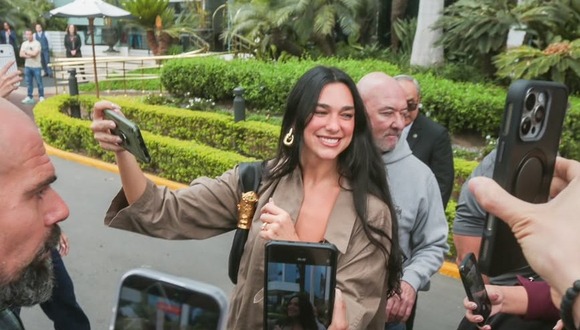 TROME | Dua Lipa en Perú (Foto: Jorge @Jorgelqa1218)