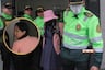 ¡Con trenzas y uniforme! Detienen a sujeto vestido de mujer en baño de colegio de niñas en Huancayo