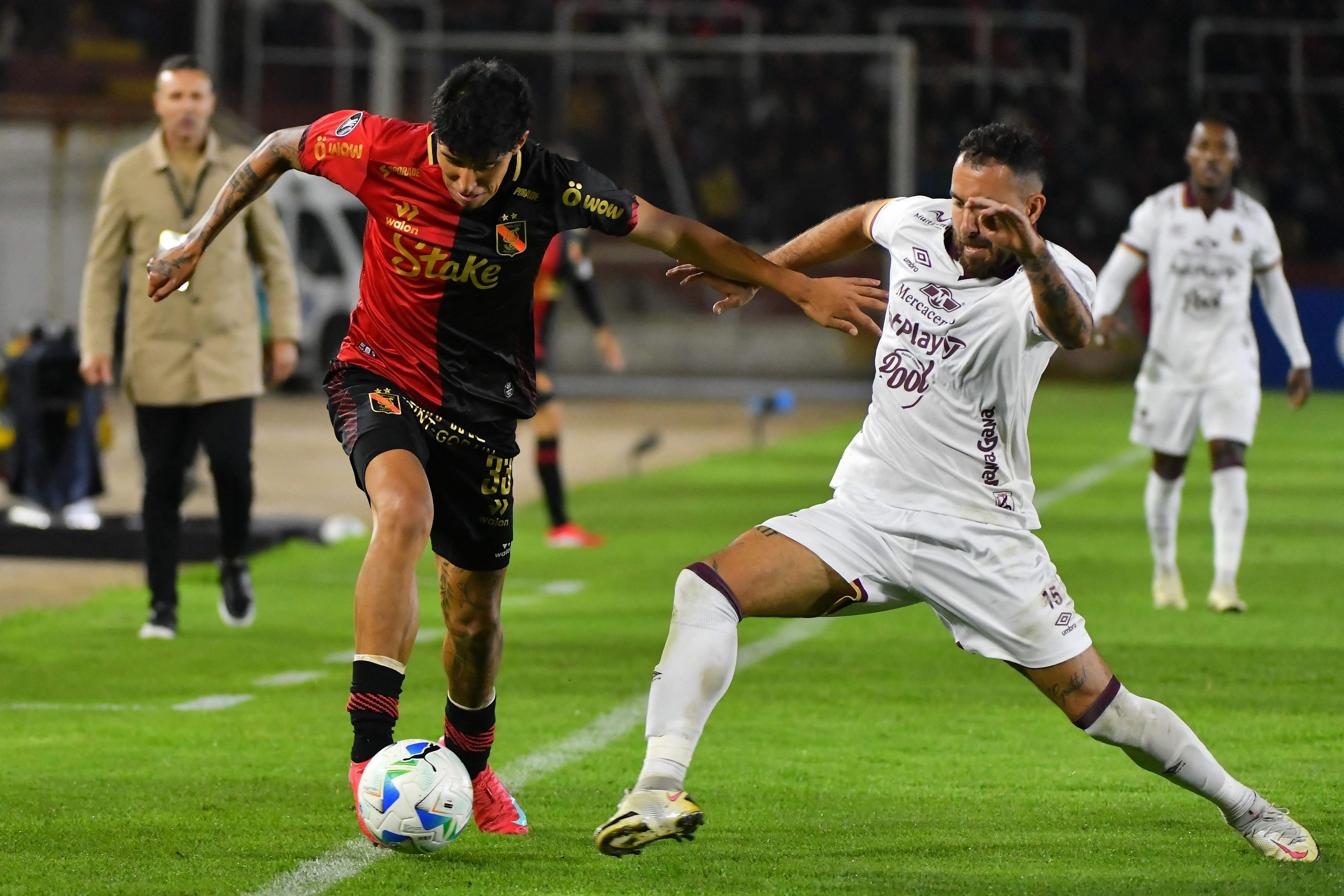 Melgar vs. Tolima. Foto: Diego Ramos / AFP