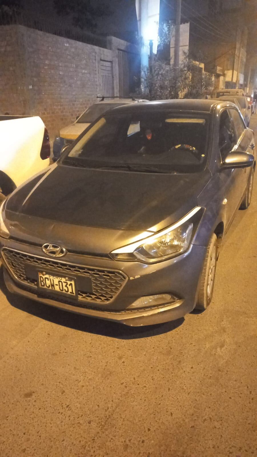 Vehículo de delincuentes fue llevado al Depincri