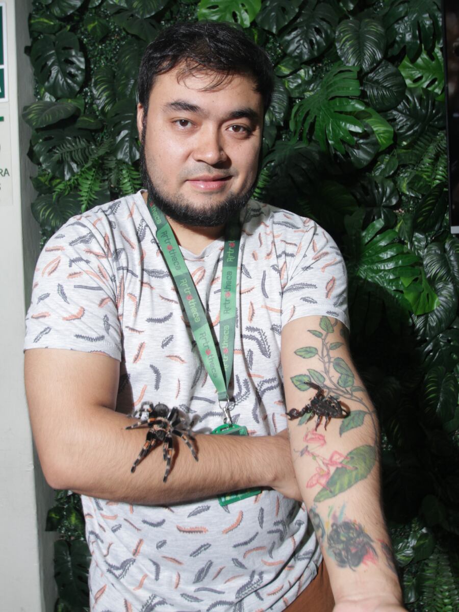 Desde niño coleccionaba insectos y los llevaba a su casa. Foto: Alan Ramirez.