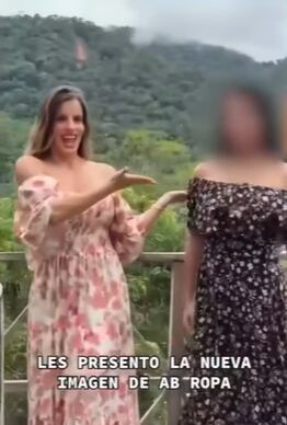 Alejandra Baigorria y la hija de Christian Domínguez