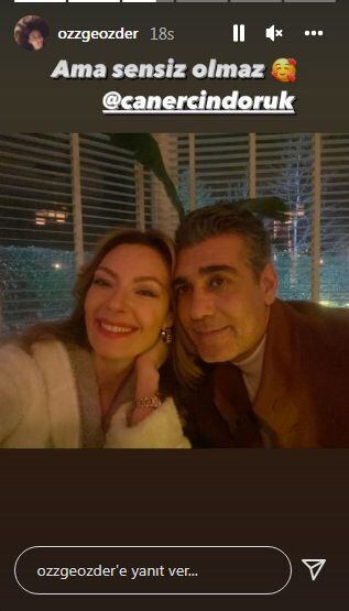 Özge Özder y Caner Cindoruk, actores de “Infiel” (Foto: Özge Özder/ Instagram)