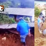¡Tragedia en Piura! Mujer muere tras ser arrastrada por un huaico que sepultó su casa