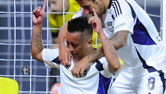 Christian Cueva marca su primer gol con Emelec en empate ante Universidad Católica