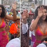 “Destruida quedé”: Michelle Soifer vive caótico momento en celebración de carnavales
