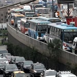 El tráfico en Lima es un infierno