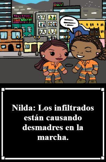 Parte del juego que promueven Isabel Cortez y su equipo de campaña.