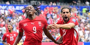 Suiza vs. Bosnia. (Foto: Getty Images)