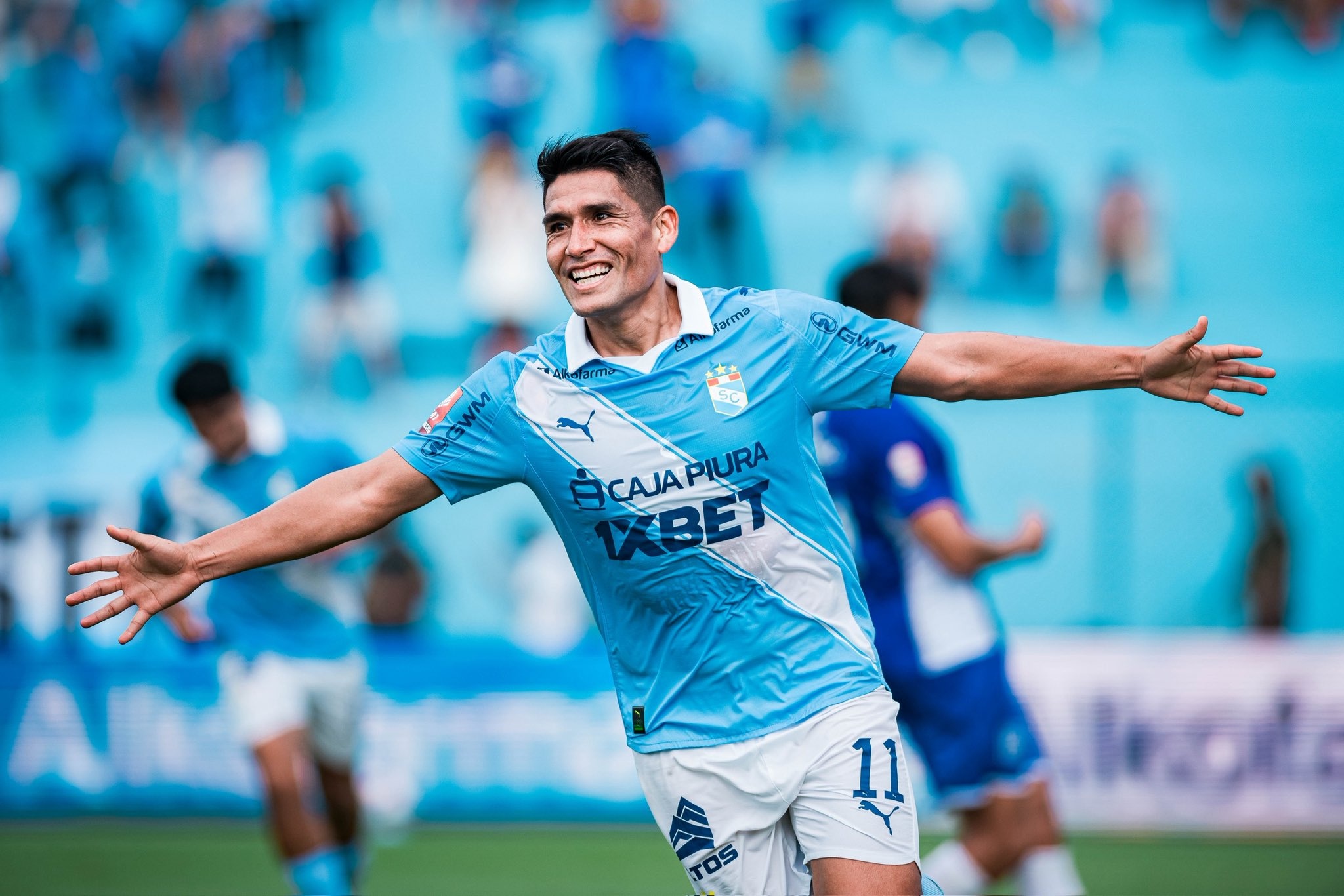 Irven Ávila puso el segundo tanto de Sporting Cristal ante Alianza Sullana. (Foto: Sporting Cristal)