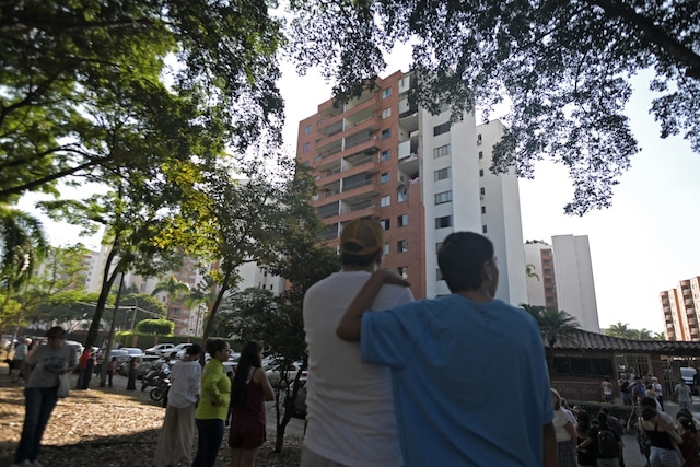 Terremoto en Colombia. Foto: Joaquín Sarmiento/AFP