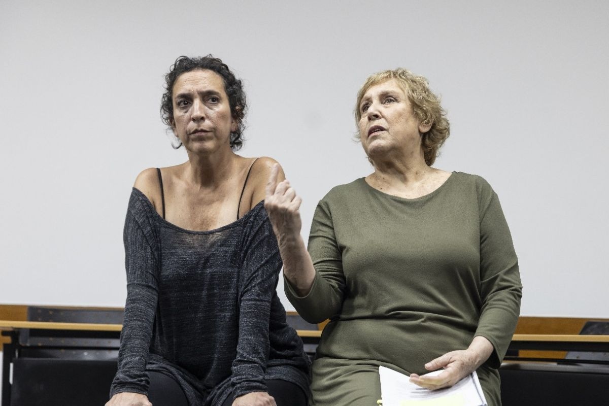 Actrices Alejandra Guerra y Grapa Paola.