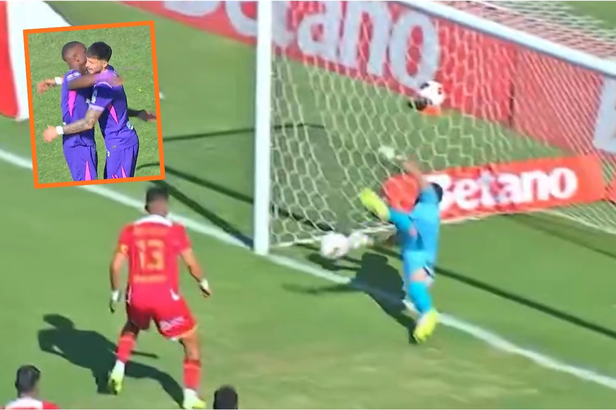 Alan Cantero marcó el único gol de Alianza Lima ante CD Moquegua. (Captura L1 MAX)