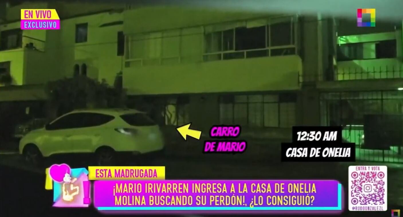 Mario Irivarren llegó a casa de Onelia Molina.