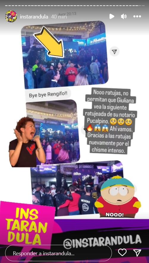 Fotos de la nueva conquista del notario. (Foto: Instagram)