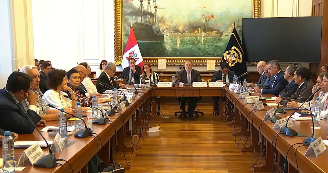 Comisión de Constitución de la Cámara de Senadores. (Foto: Congreso)