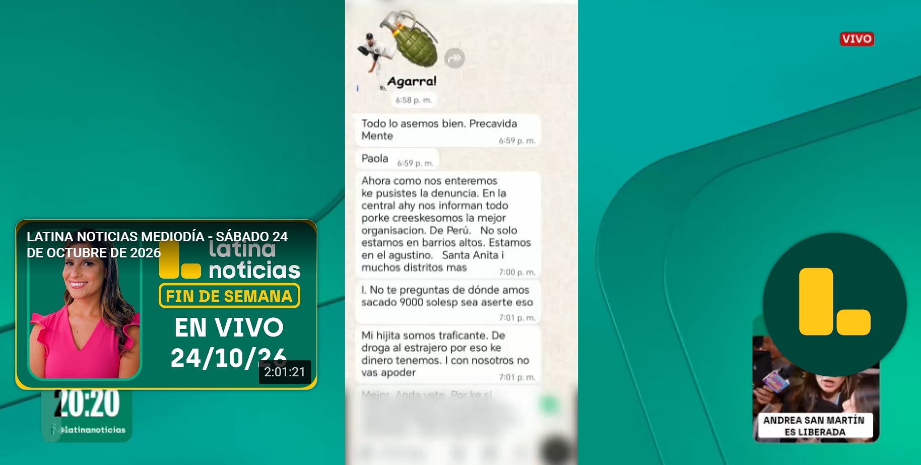 Tras casi un año de amenazas, extorsiones y ataques armados contra sus negocios en el centro de Lima.
