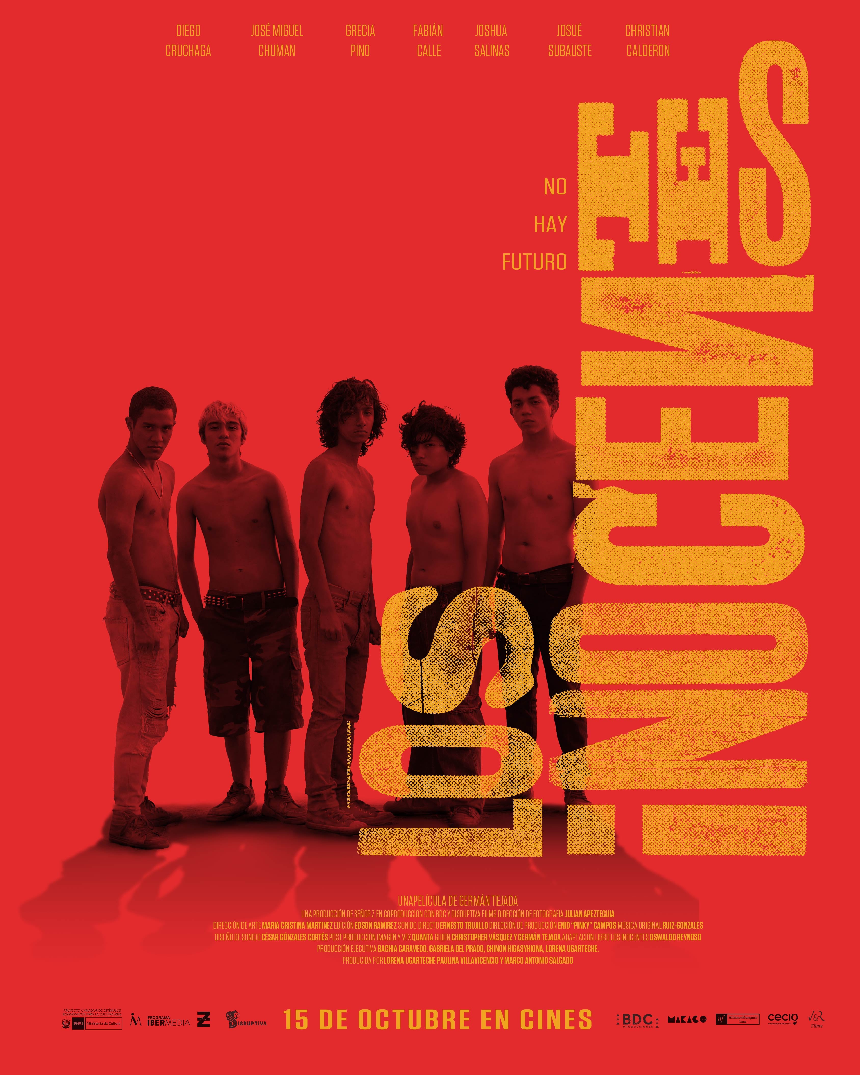 El poster de la película "Los inocentes".
