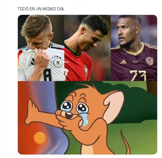 No te pierdas esta divertida selección de memes del Venezuela - Canadá.