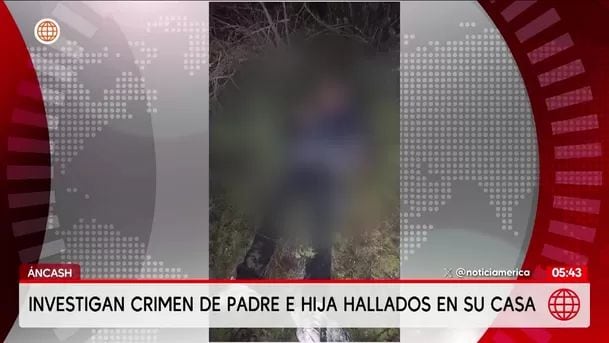 El principal sospechoso del doble crimen también fue hallado muerto. Foto: América noticias