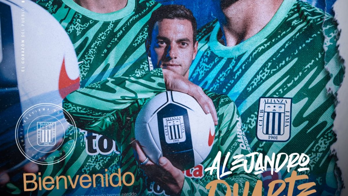 Alianza Lima oficializó a Alejandro Duarte pese a que no atajaba en Cristal. (Foto: Alianza Lima)