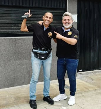 Raúl Francia y Andrés Hurtado