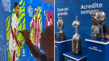 Paolo Guerrero asiste a un exclusivo evento del Mundial