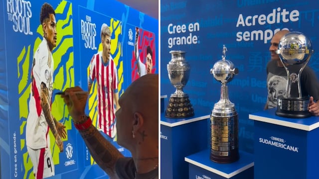 Paolo Guerrero asiste a un exclusivo evento del Mundial