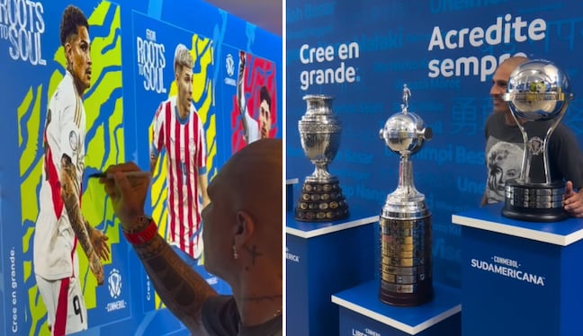 Paolo Guerrero asiste a un exclusivo evento del Mundial