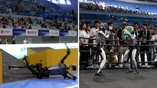 Viral: Los bloopers que marcaron la primera competencia mundial de robots humanoides