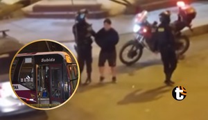 Horror en SJL: Chofer de Etusa es asesinado a disparos por sicario adolescente