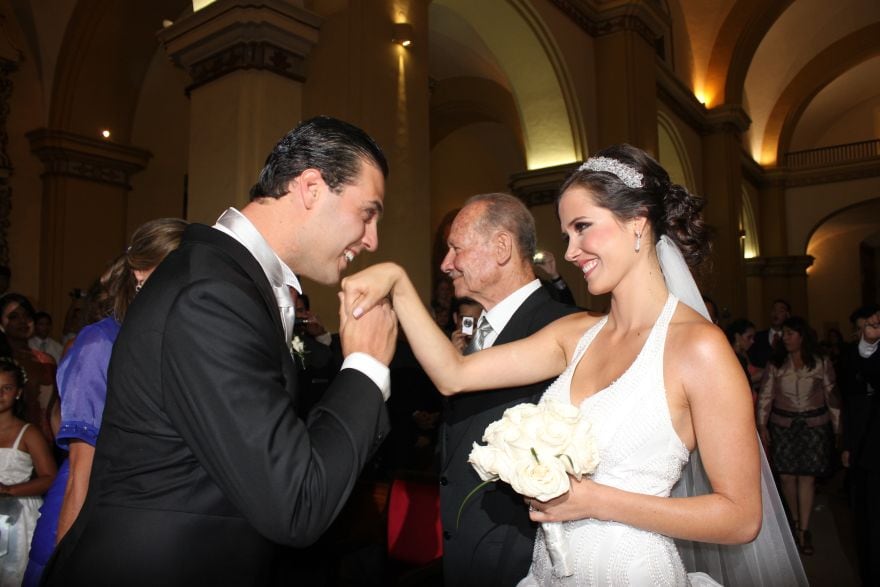 En enero de 2012, Miss Mundo 2004, contrajo matrimonio civil con el empresario Gustavo Salcedo en la Municipalidad de San Borja, y el 4 de febrero de ese mismo año, se casaron en boda religiosa, en la Catedral de Trujillo. (Foto: USI)