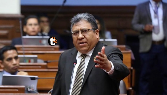 Jorge Flores Ancachi  también es investigado por recortar sueldo de sus trabajadores y por caso Los Niños. Foto: Congreso.