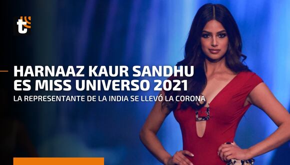 Harnaaz Kaur Sandhu: la guapa joven de la India que se coronó como Miss Universo 2021