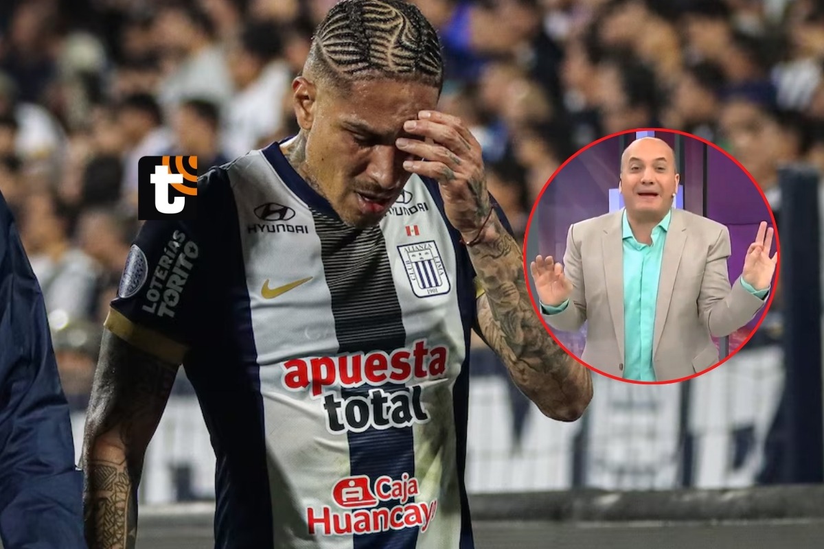Conductor critica a Paolo Guerrero tras lesión.